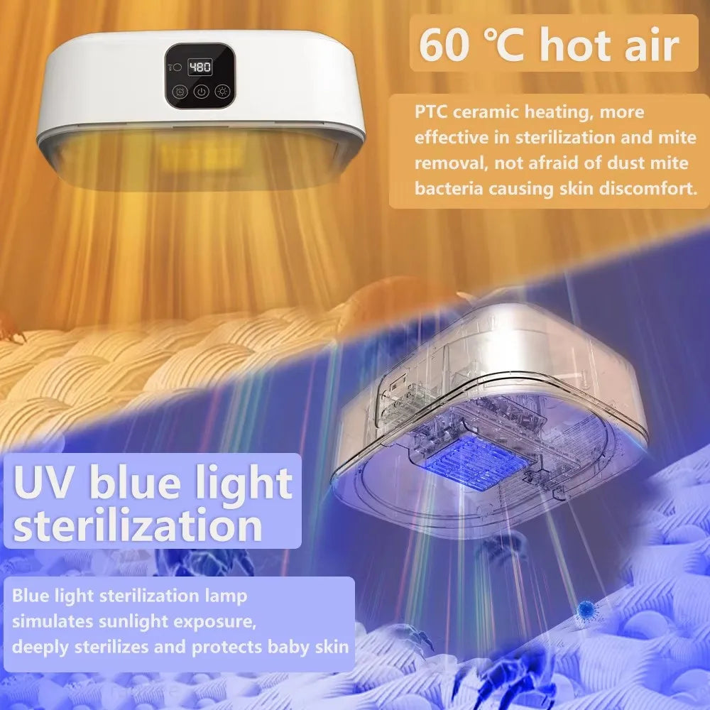 Smart portable clothes dryer